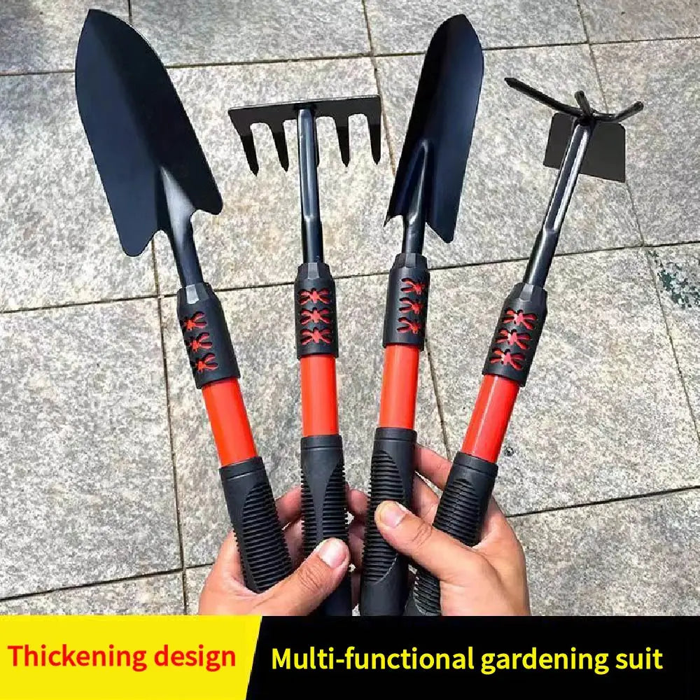 Manual Gardening Farming Hand Tools Set Shovel Weed Remover Small Hoe Rake for Garden Planting Vegetable Grass Digging Kids 제초